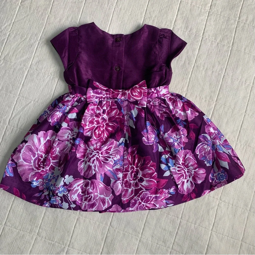 NWT Gymboree Floral Baby Holiday Dress Size‎ 6-12 months